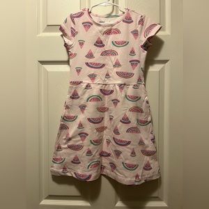 Rumi + Ryder girls S (6-7) watermelon dress